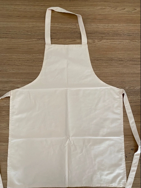 Custom Promotional Pure Color Cooking Kitchen Apron Bib Used for Cooking, Baking, Cleaning